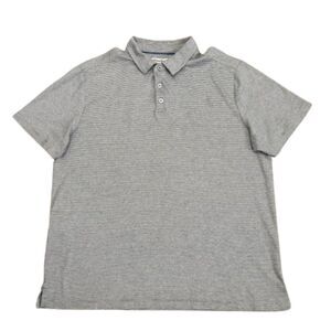Tommy Bahama Short Sleeve Polo Shirt Light Gray Golf Preppy Mens Size Large